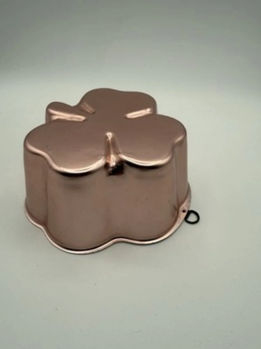 Vintage Copper Four Leaf Clover Mold Collectible